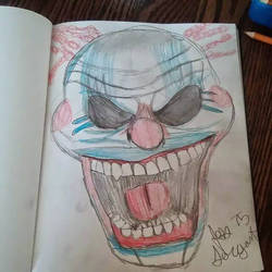 Evil Clown 1 by Jess Sargent