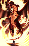 Fairy Tail Nro 400 Especial Natsu And Igneel by Zeroshini