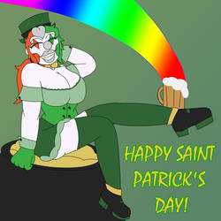 St. Patrick's Day Pinup