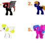 Halloween Pony adoptables