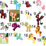 Free Shipping Foal Adoptables closed