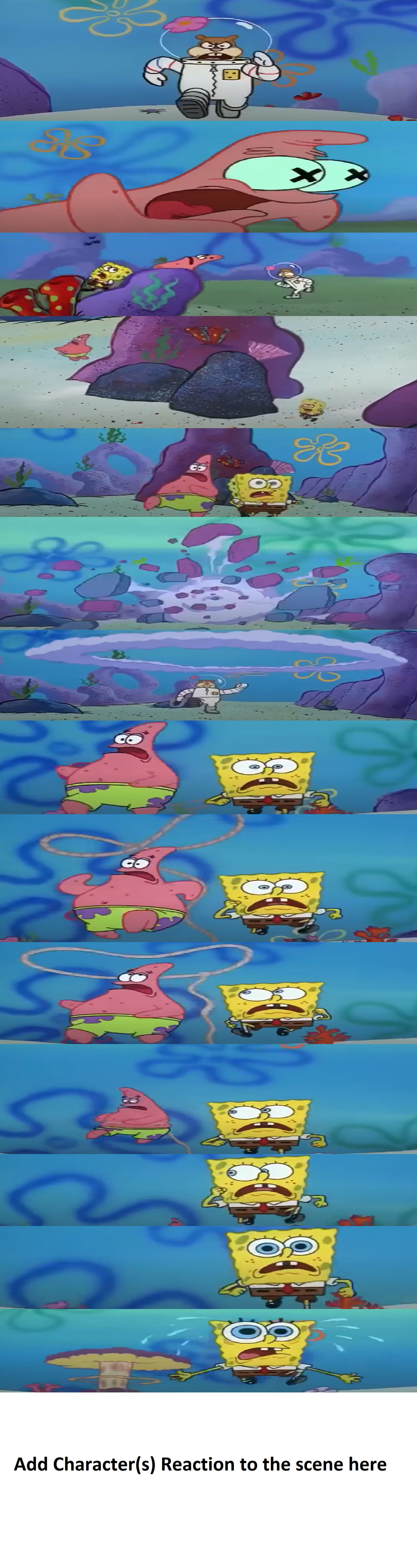 Patrick Rope Explosion SB: Who reacts to Patrick getting roped by sweetheart1012 on DeviantArt