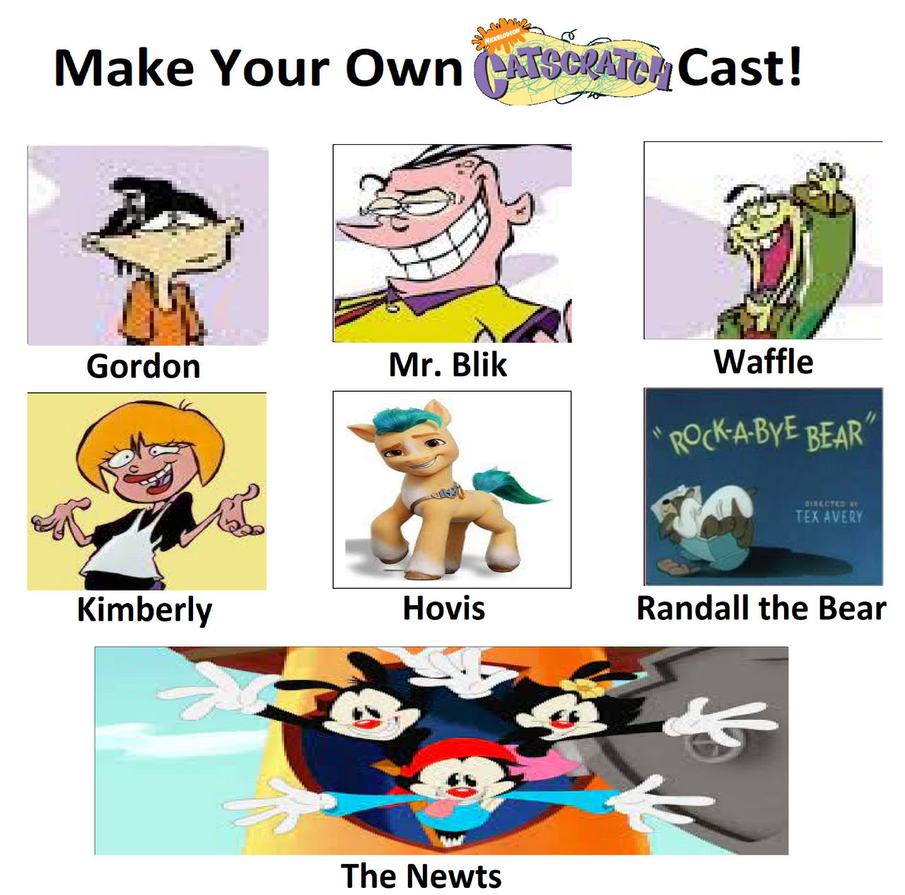 My Catscratch Cast (Edscratch) by sweetheart1012 on DeviantArt