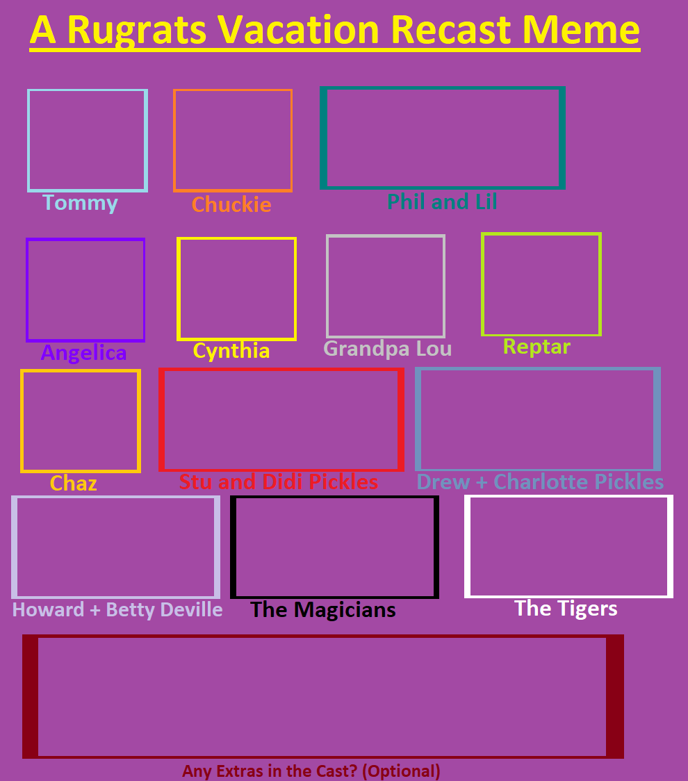 A Rugrats Vacation Recast Meme by sweetheart1012 on DeviantArt