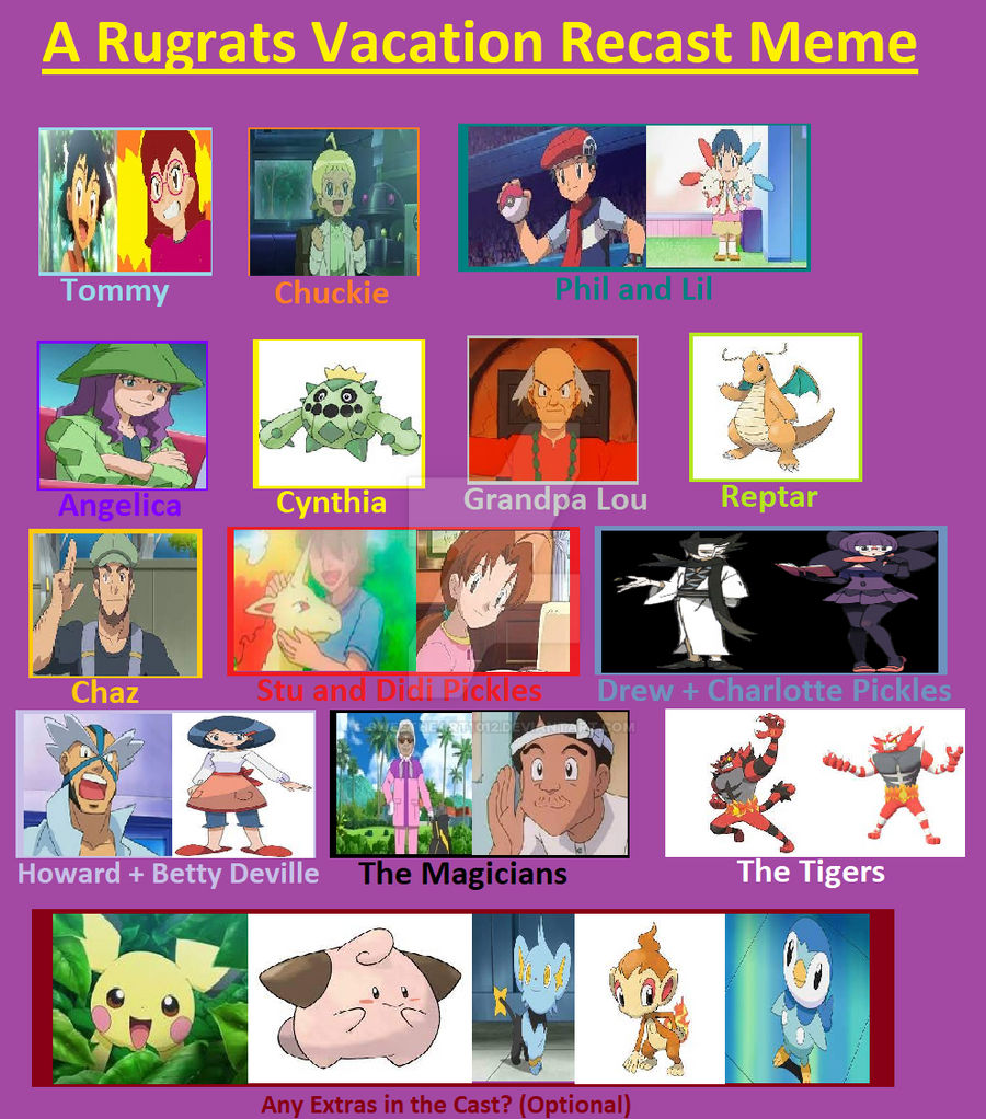 A Rugrats Vacation Recast: PCV by sweetheart1012 on DeviantArt