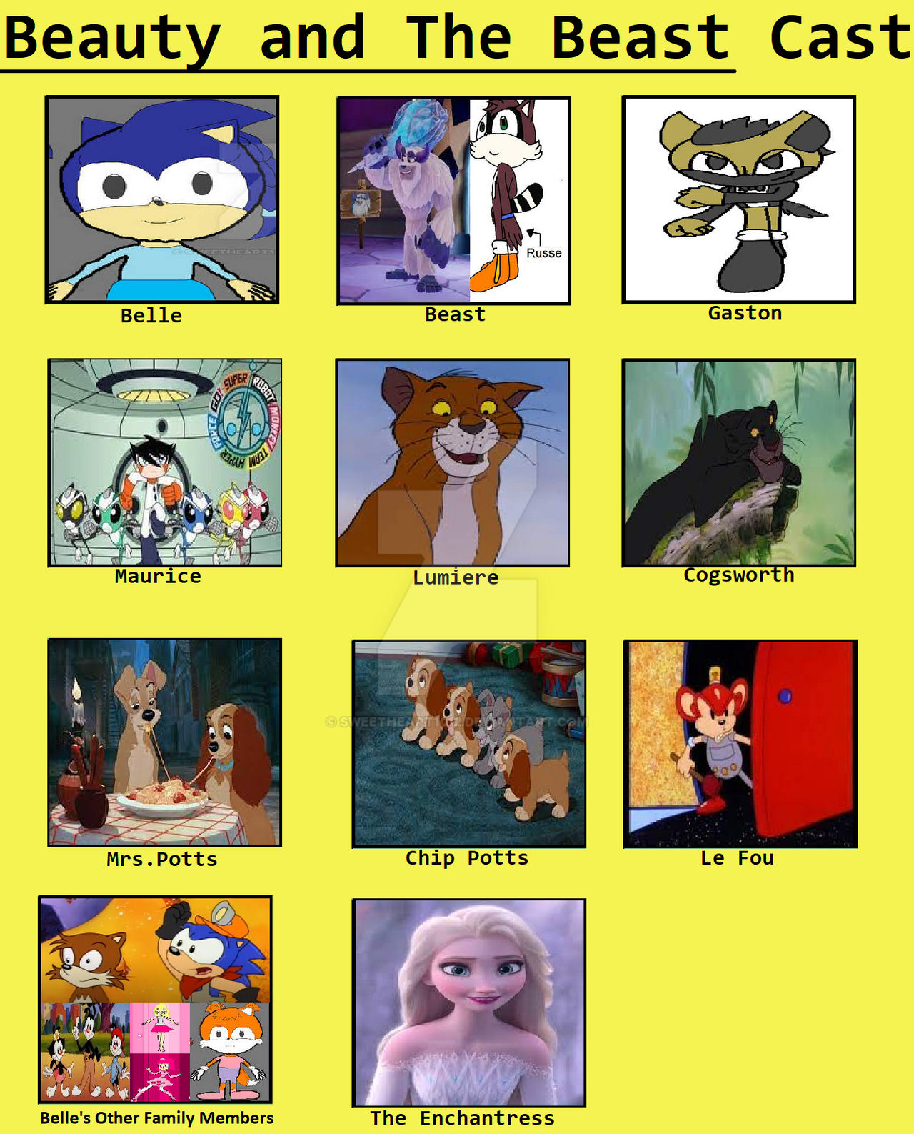WHA AU: Beauty and the Beast Cast Meme by sweetheart1012 on DeviantArt