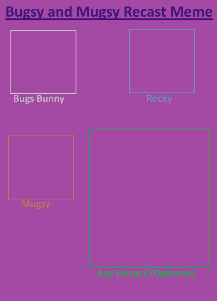 Bugsy and Mugsy Recast Meme by sweetheart1012 on DeviantArt