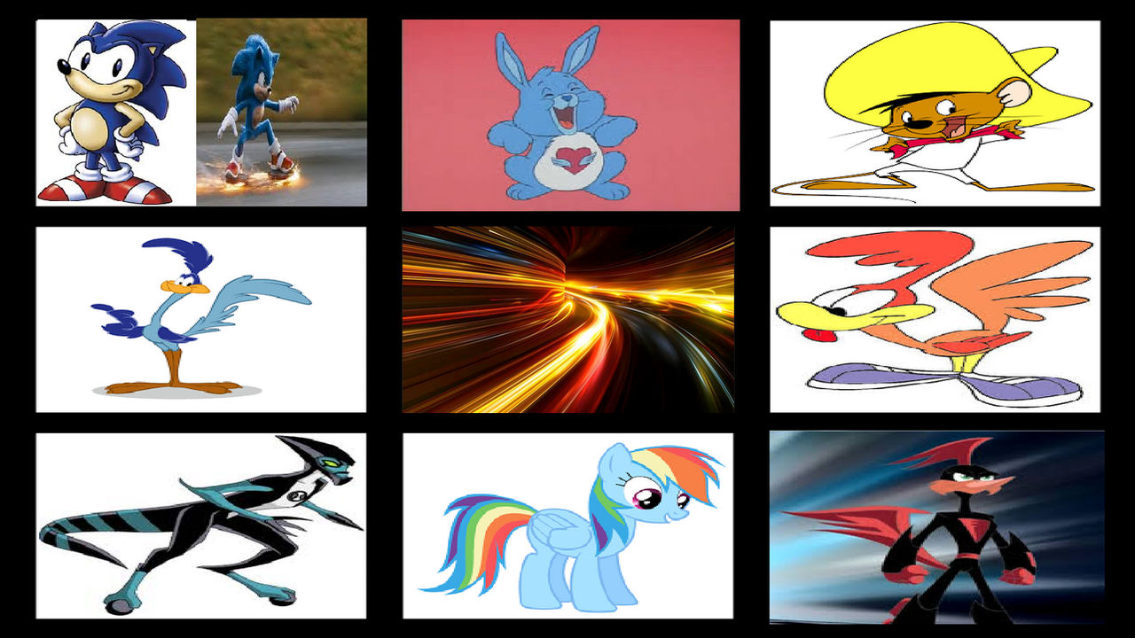Speed Characters My Favorite Speed Characters Meme by sweetheart1012 on DeviantArt