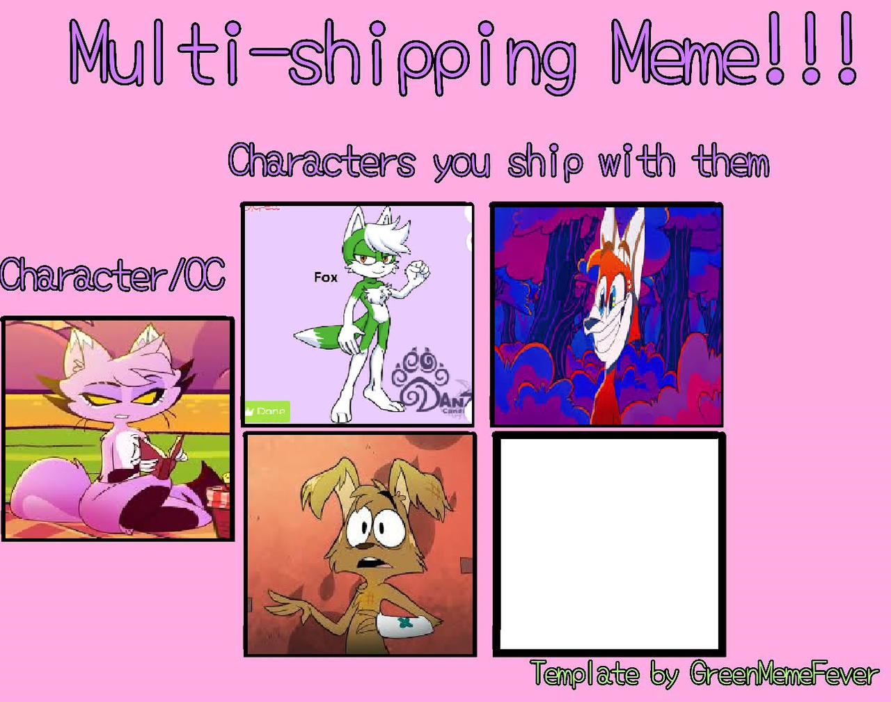 Vanexa MultiShipping Meme template by sweetheart1012 on DeviantArt