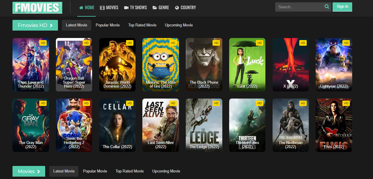 Fmovies 2025 latest movies