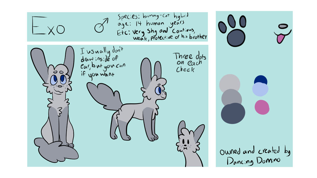 Exo reference sheet by dancingdomino on DeviantArt