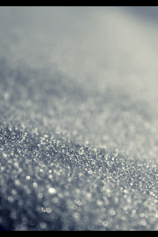 Snow bokeh