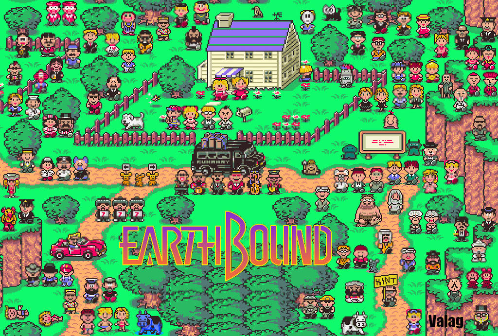 Earthbound Deviantart Earthbound by Valag on DeviantArt