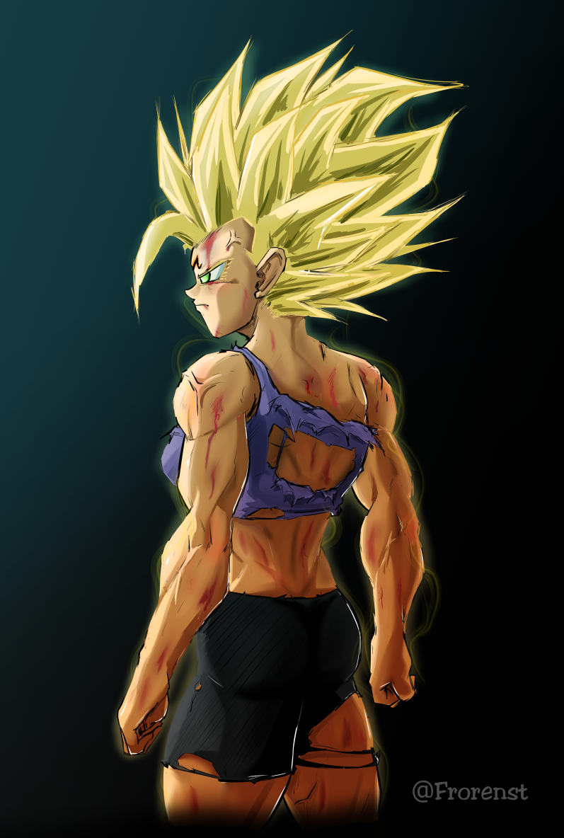 Fan art Dragon Ball Multiverse : Majin Bra by Crakower on DeviantArt