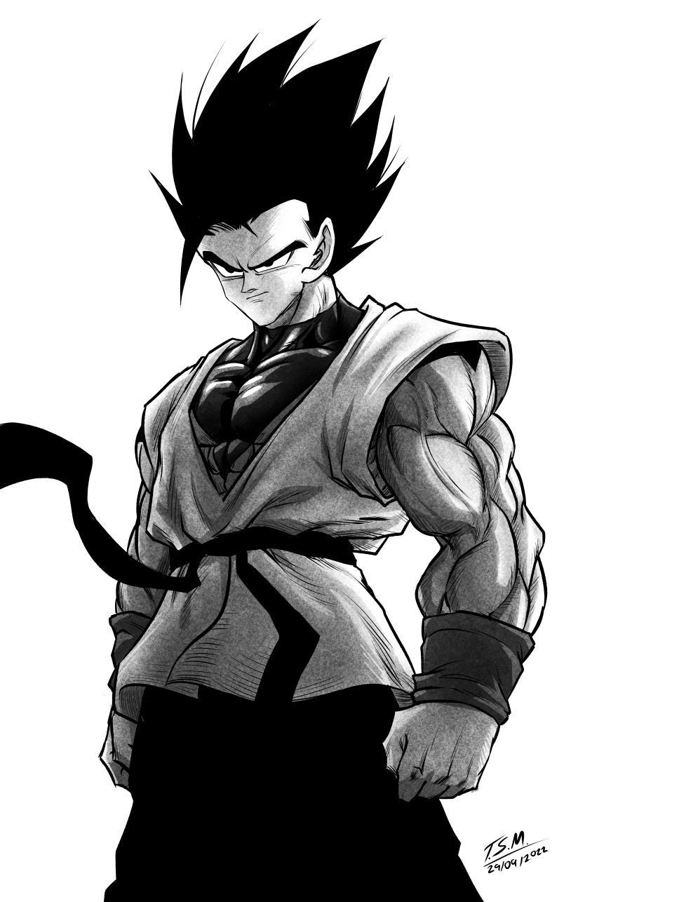 Dragon Ball Kakumei Manga Son Gohan - Design DB Kakumei by Frorenst on DeviantArt
