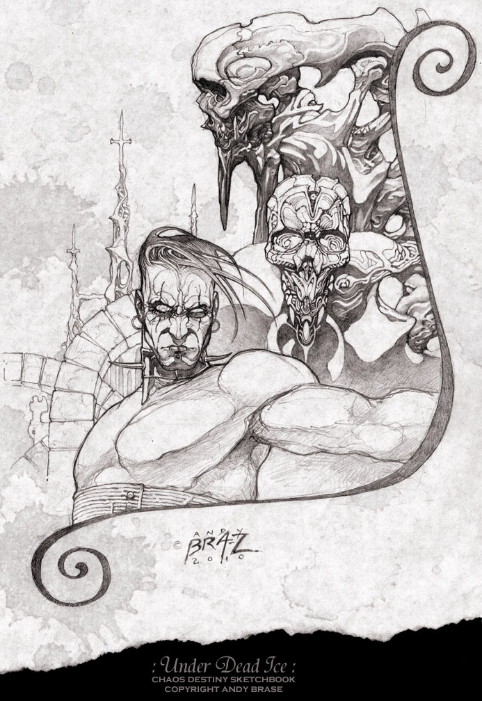 Under Dead Ice- sketch