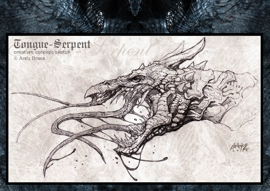 Tongue Serpent- sketch