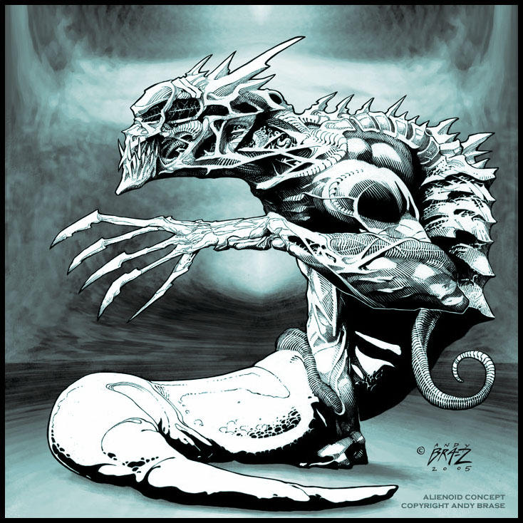 Alienoid Deviantart Alienoid by andybrase on DeviantArt