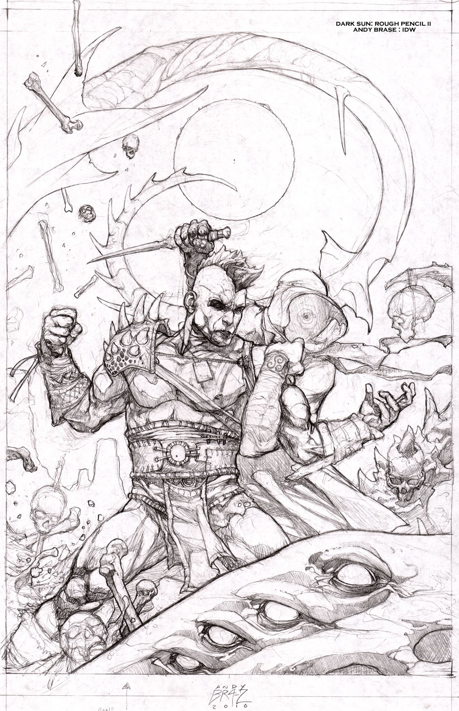 Dark Sun 1: Rough Sketch