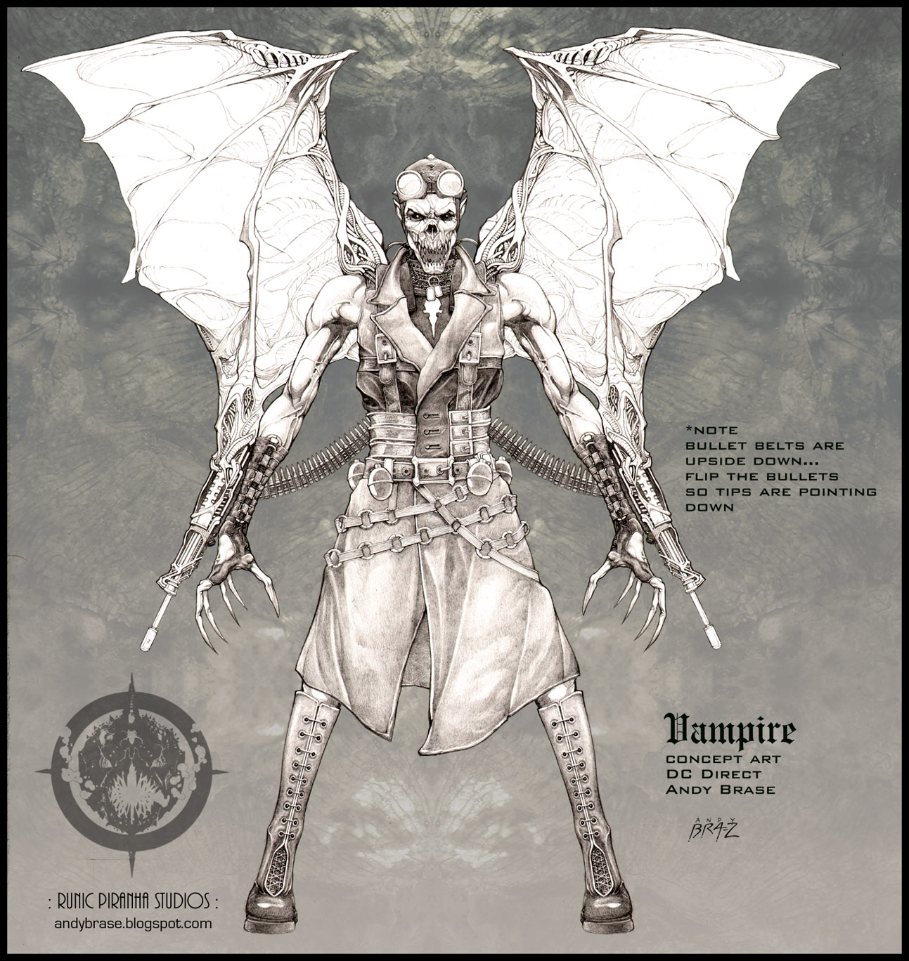 Vampire concept art