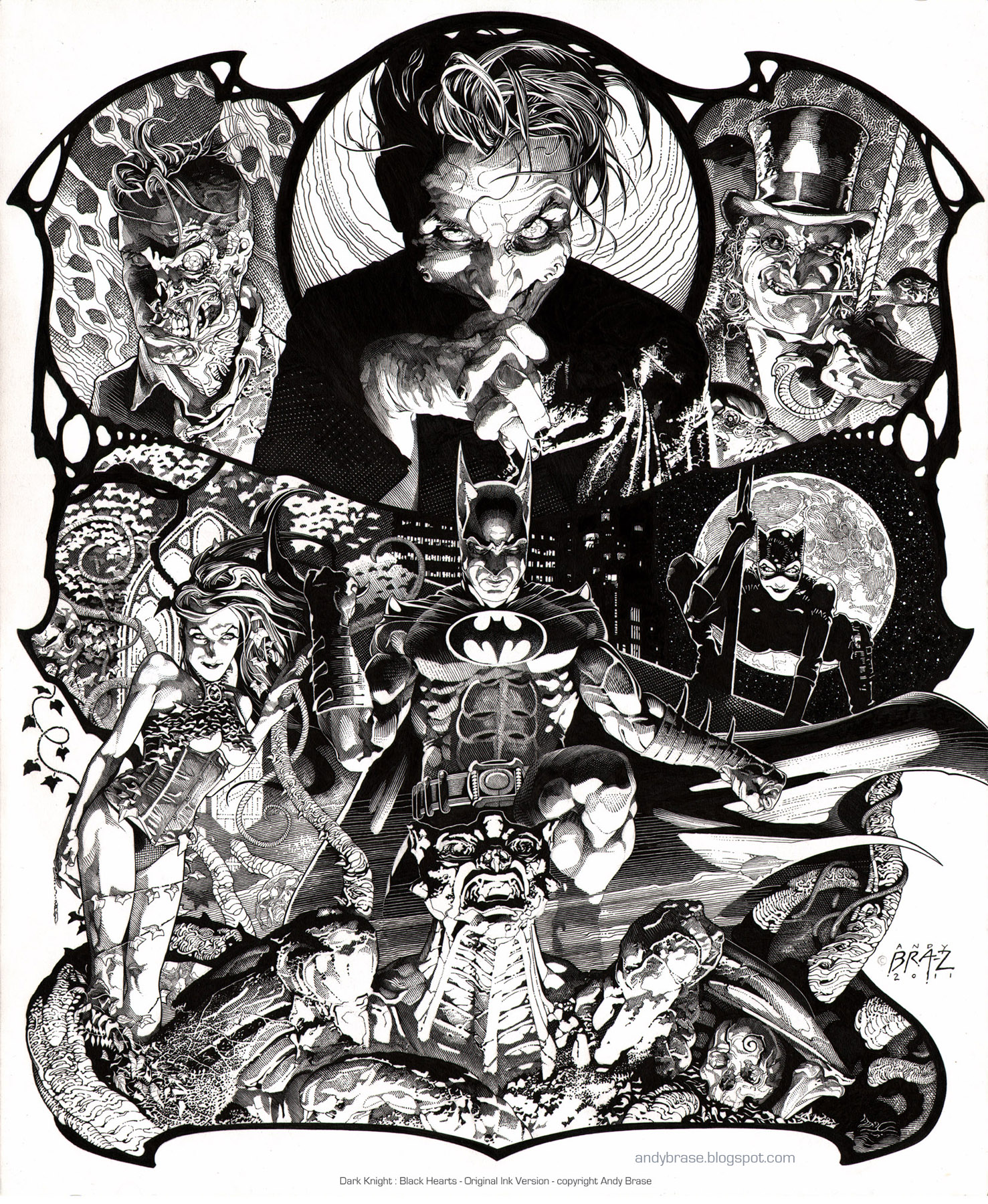 Dark Knight- Ink