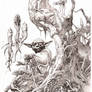 Swamp Dweller- pencil