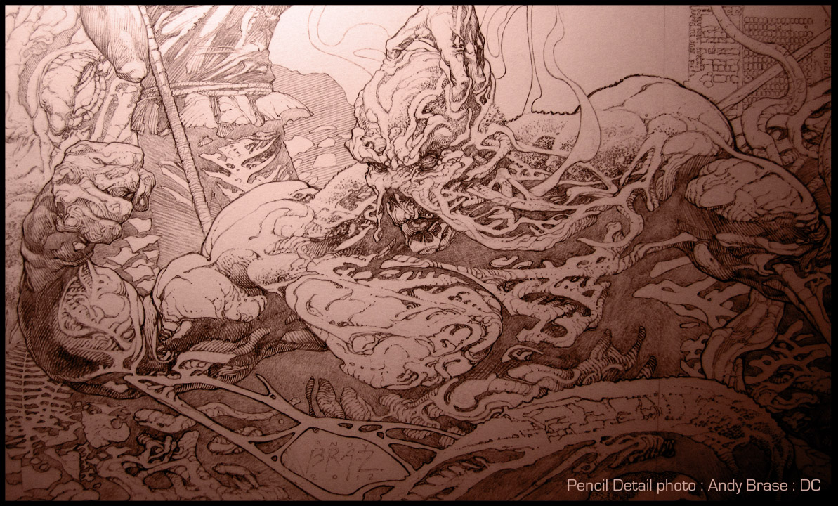 Swamp Thing (DC) : Cover 19 Detail!
