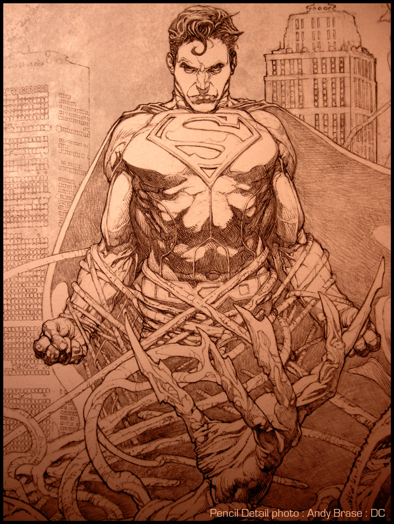 Man of Steel (DC): Cover Pencil