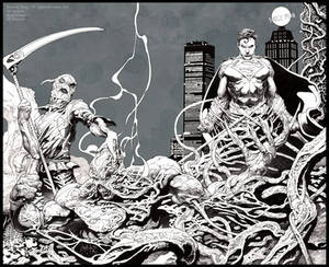 Swamp, Scarecrow, Superman : INK (DC cover)