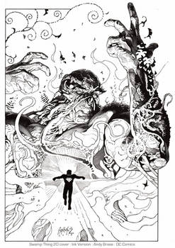 Swamp Thing 20: Ink (DC cover)