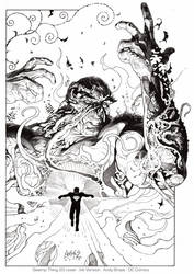 Swamp Thing 20: Ink (DC cover)