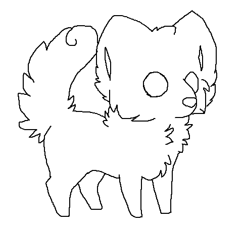 picture Chibi Dog Base chibi dog base by themiharunen on