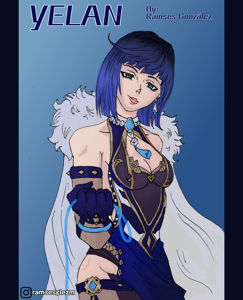 Yelan by RAMBATGM on DeviantArt