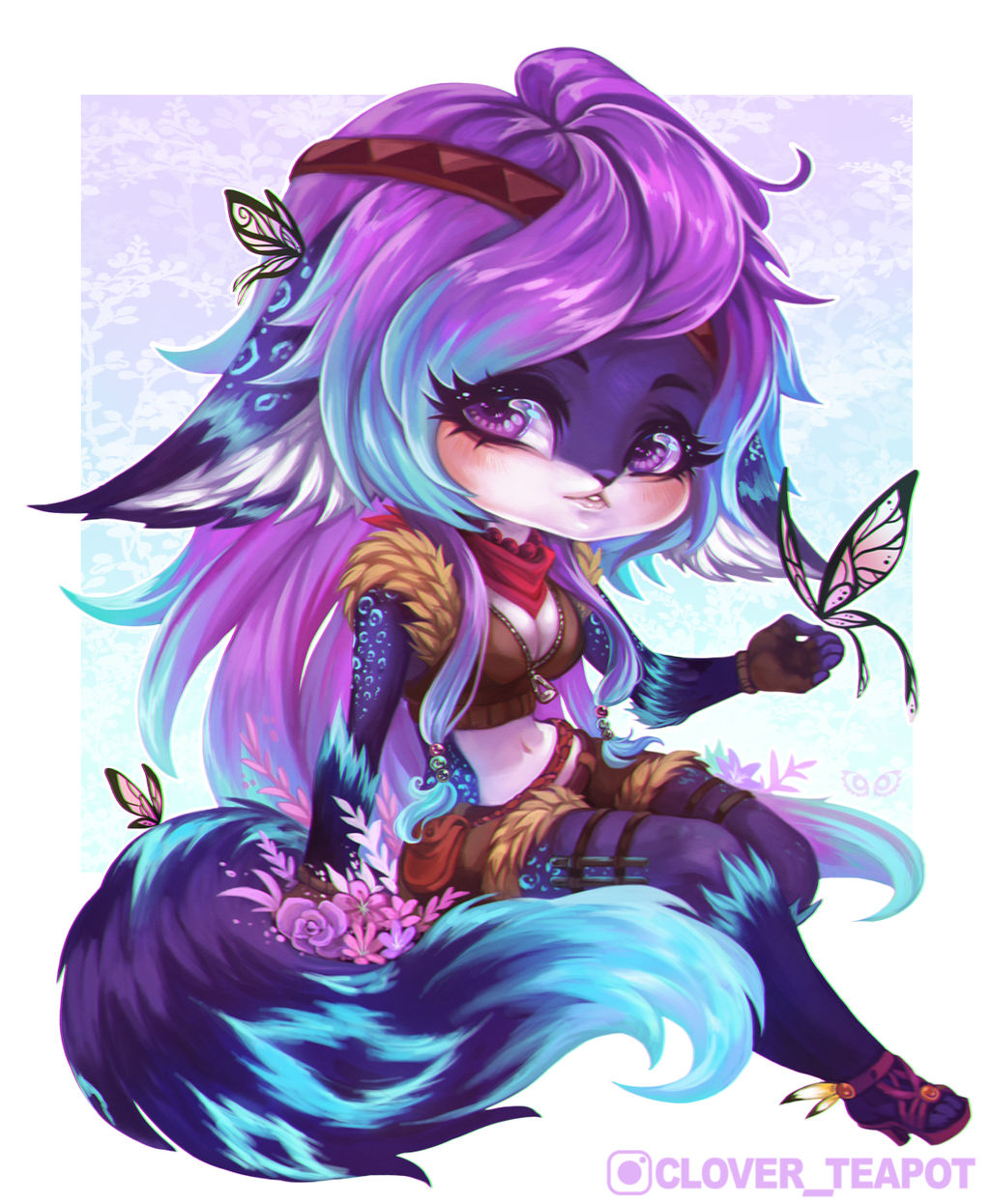 Shefa - Chibi Commission by clover-teapot on DeviantArt