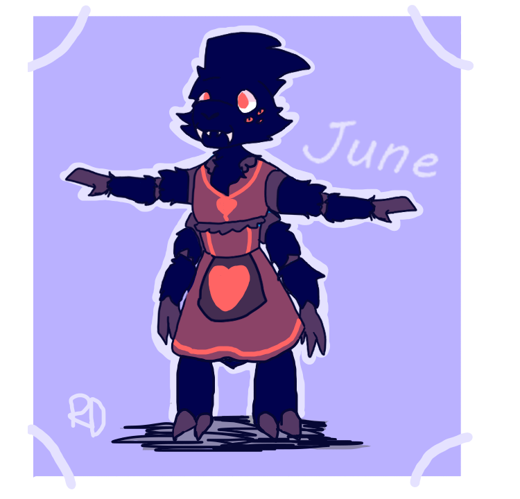 View June Gl new character June. by ReddTheRedDragon on DeviantArt