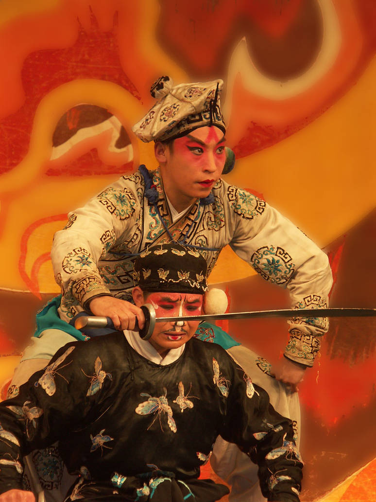 Peking Opera Actors--Male by the-sashimi-frog on DeviantArt