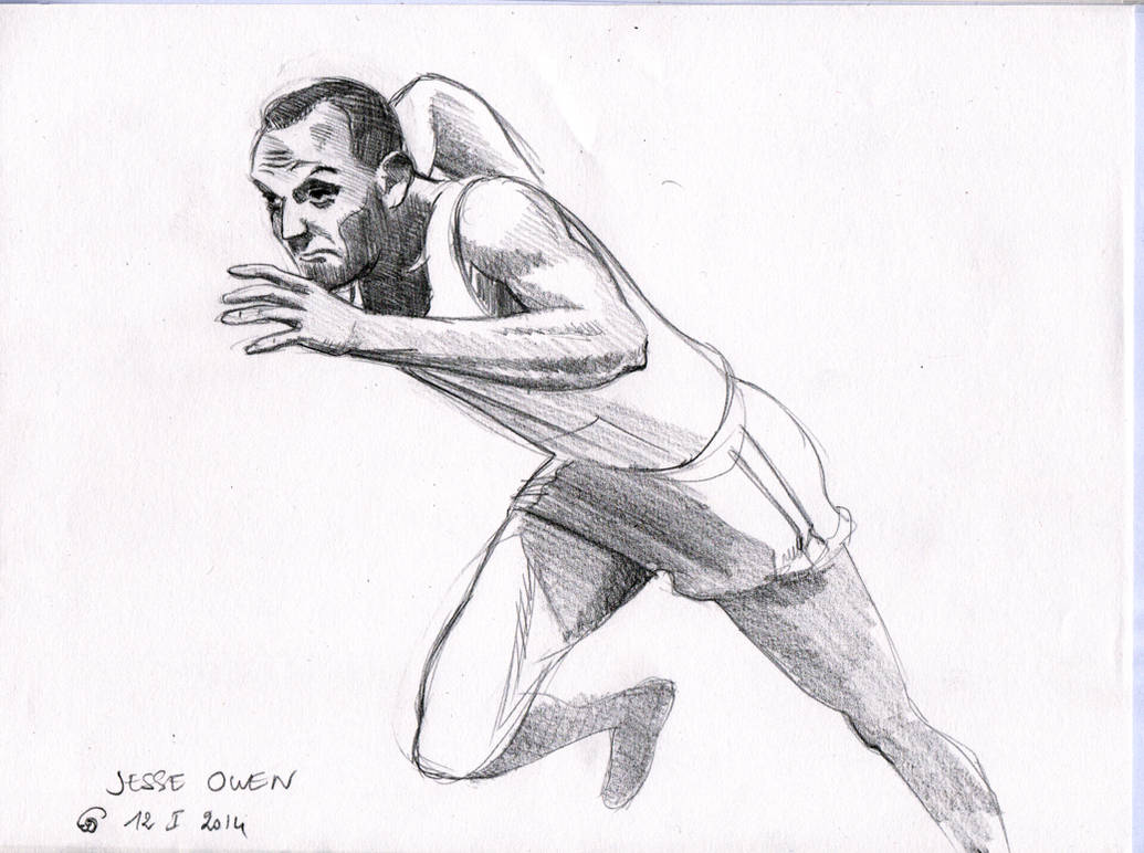 Jesse Owens by nautilebleu on DeviantArt