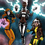 Fanart of Storm, Jean Grey and Rogue
