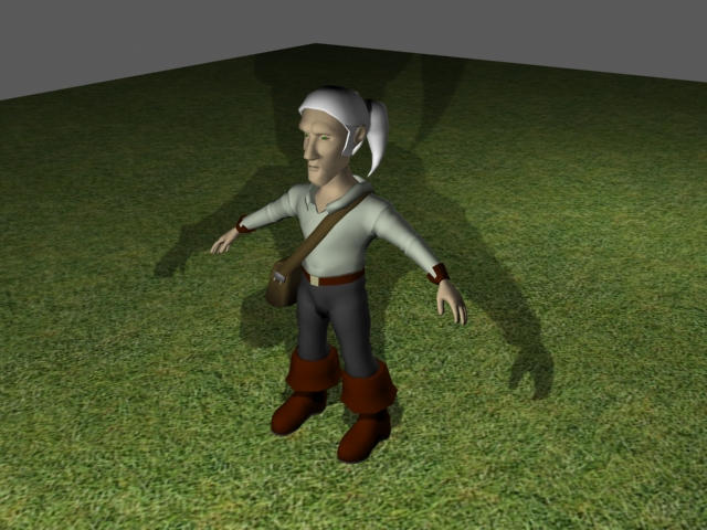 Simple Rectangular Character Model Simple Character Model by TheMadDragonGamer on DeviantArt