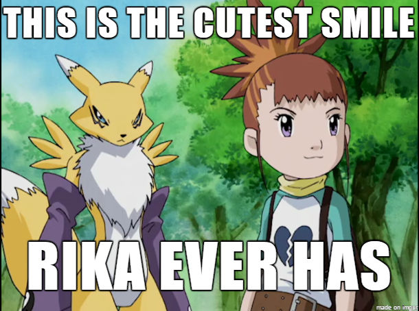 Curse Rika Smiling The Cutest Smile Rika Ever Has by Renarko on DeviantArt