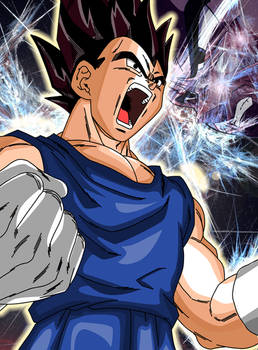 vegeta enraged