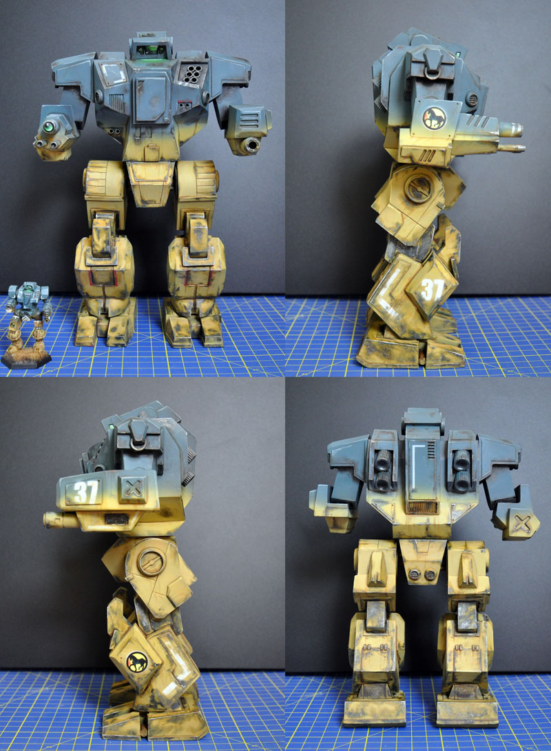 Battletech Mechwarrior 4 Highlander 1/60scale