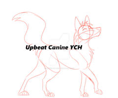 Upbeat Canine YCH