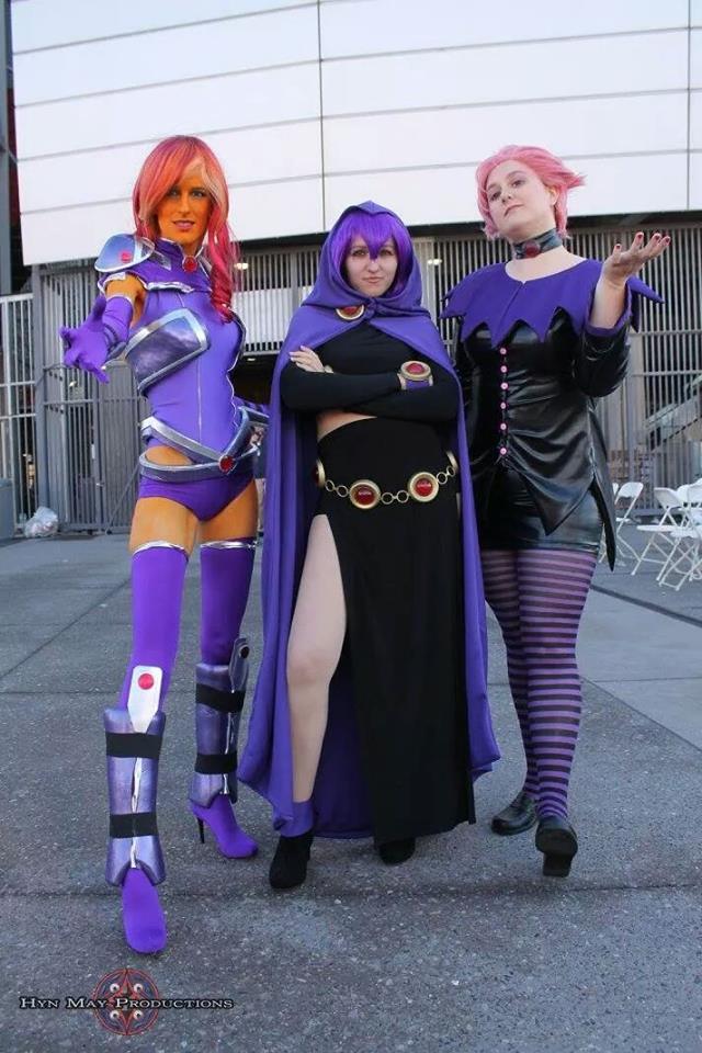 Teen Titans Cosplay Group Photo