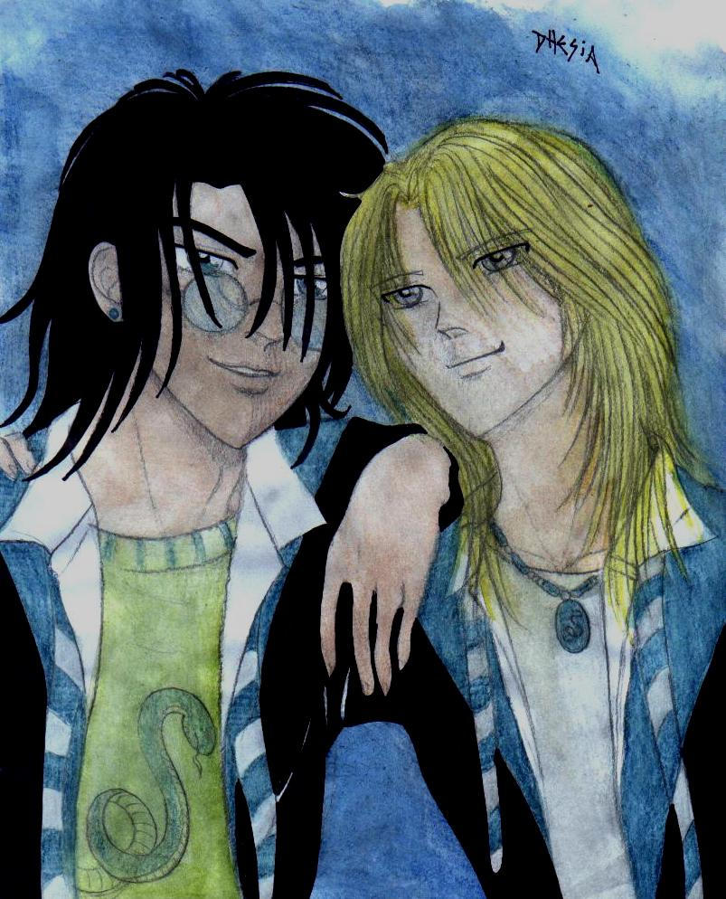 HP7-Albus and Scorpius by Dhesia on DeviantArt