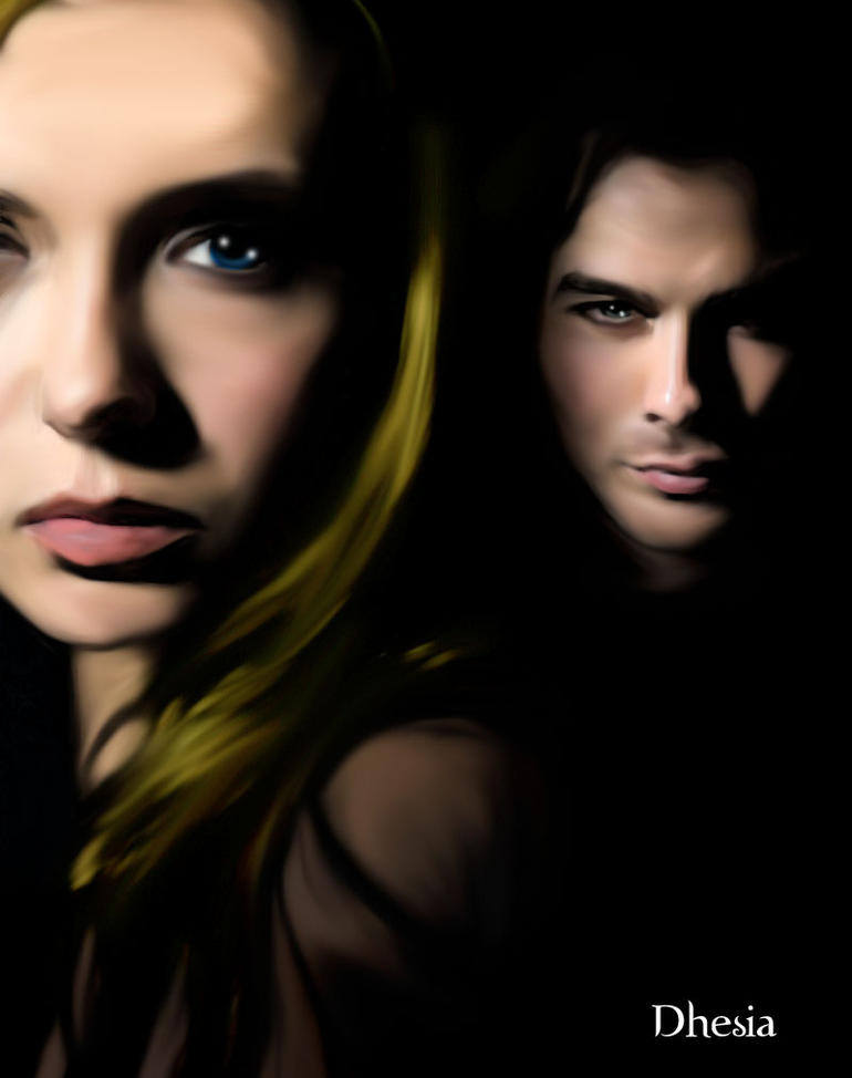 Elena and Damon