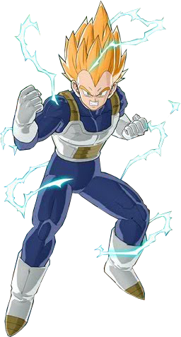 Render de Vegeta SSJ2 DB RB