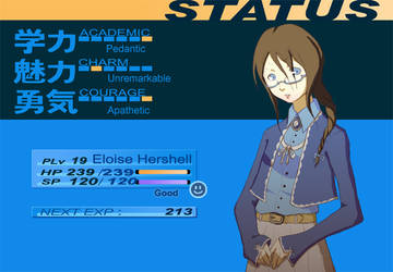 Persona Status Screen: Eloise