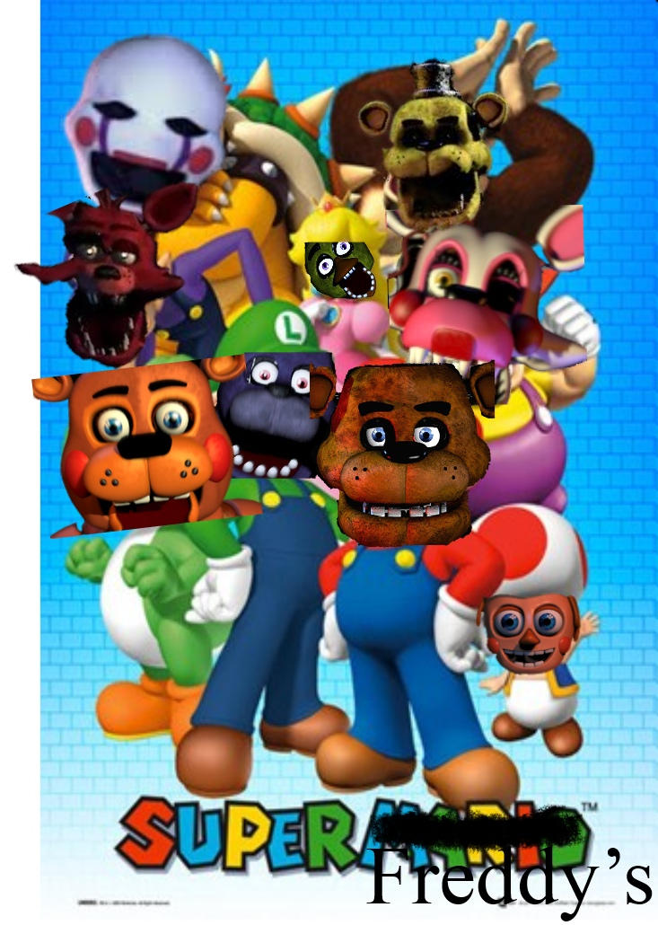 Fnaf Mario by MangleTheAnimatronic on DeviantArt