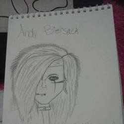 andy sixx drawing